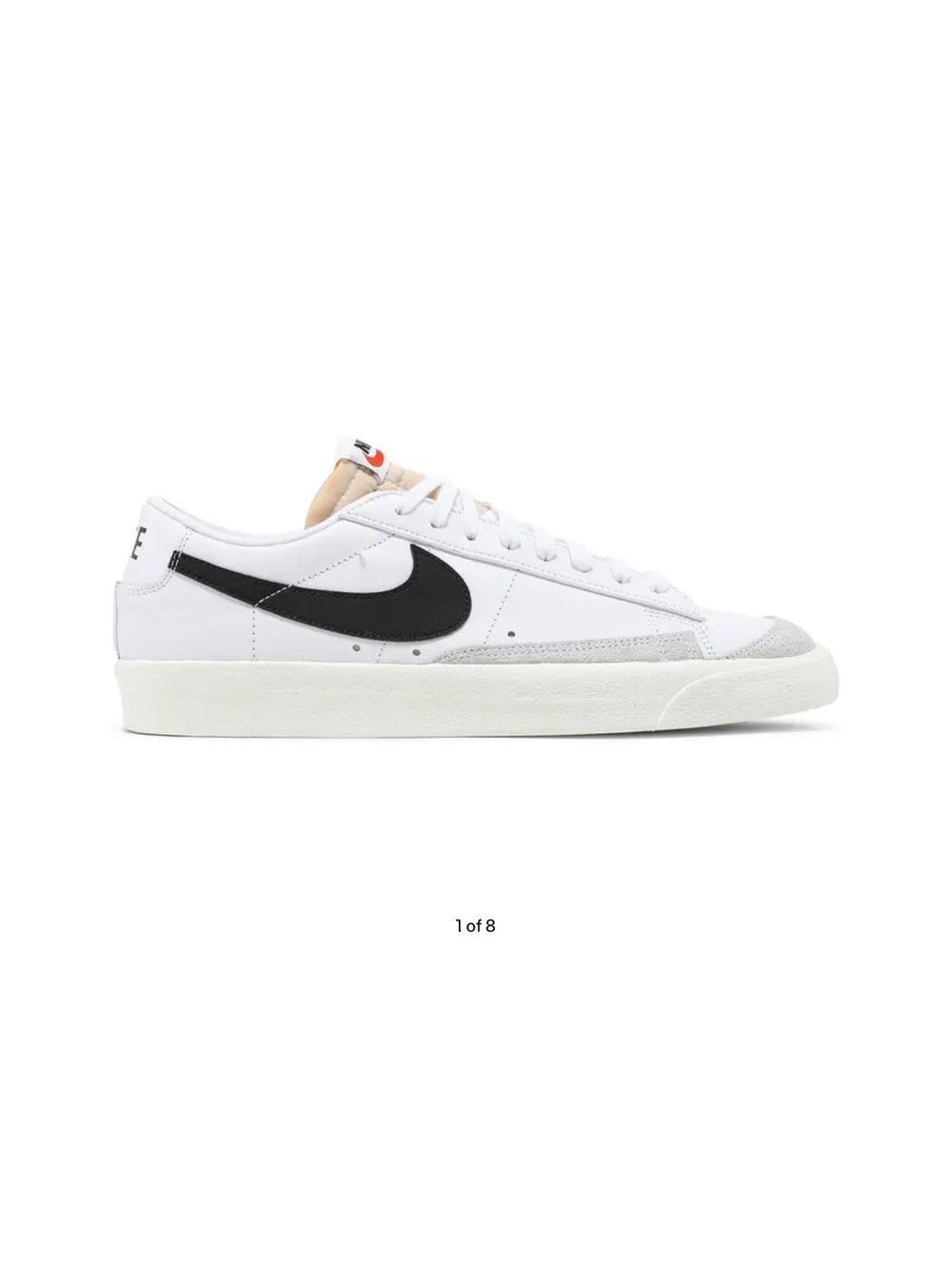 Nike Blazer Low Vintage Sneakers - White/Black